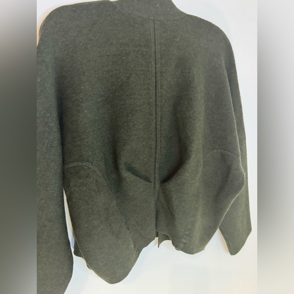 NEW Kerisma Viscose/Angora Blend Olive Green Dolman Sleeve Cardigan Size M/L - Picture 5 of 8